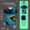 Quần Áo Cầu Lông Nam/Nữ CL - 00005 Màu Tím Than