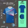 Quần Áo Cầu Lông Nam/Nữ CL - 00007 - Màu Xanh Bích
