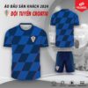 Áo Đấu Sân Khách Đội Tuyển Croatia 2024 - Màu Xanh Bích