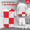 Áo Đấu Sân Nhà Đội Tuyển Croatia 2024 - Màu Trắng Đỏ