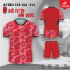 Áo Đấu Đội Tuyển Hàn Quốc 2024 - Màu Đỏ