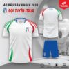 Quần Áo Bóng Đá Sân Khách Đội Tuyển Italia 2024 Màu Trắng