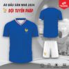 Quần Áo Bóng Đá Sân Nhà Đội Tuyển Pháp 2024 Màu Xanh Bích