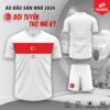 Áo Đấu Sân Nhà Đội Tuyển Thổ Nhĩ Kỳ 2024 - Màu Trắng