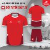 Áo Đấu Sân Nhà Đội Tuyển Thủy Sỹ 2024 - Màu Đỏ