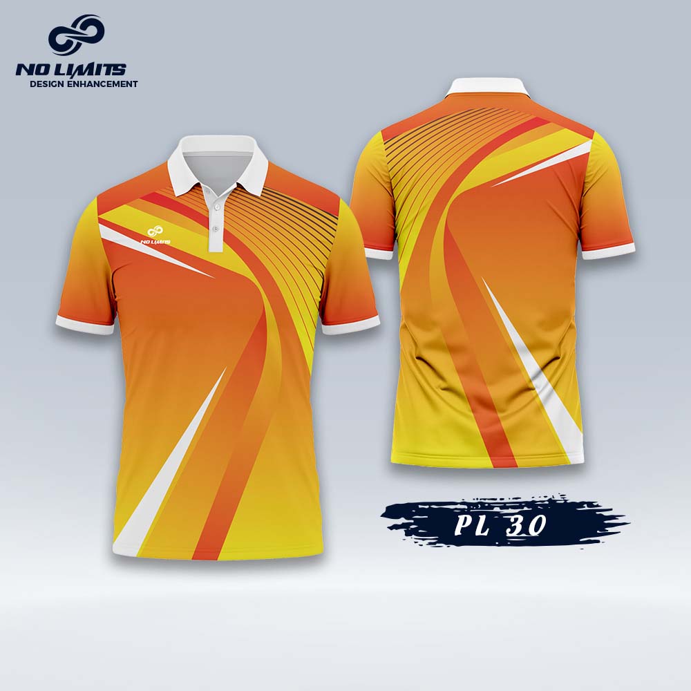 Áo Polo Thiết Kế PL - 30 - Màu Cam