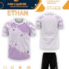 Mẫu Áo Đấu ETHAN - Màu Tím - 24/25