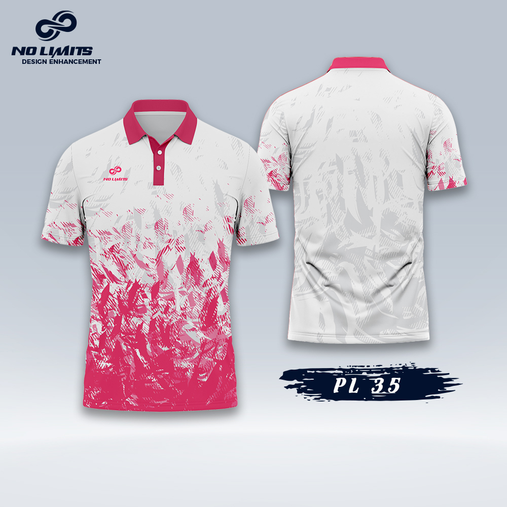 Áo Polo Thiết Kế PL - 35 - Màu Hồng