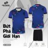 Bộ Quần Áo Bóng Chuyền - 0000104 Màu Xanh
