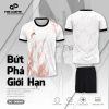Bộ Quần Áo Bóng Chuyền - 000062 Màu Trắng