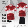 Bộ Quần Áo Bóng Chuyền - 000063 Màu Đỏ