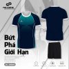 Bộ Quần Áo Bóng Chuyền - 000064 Màu Tím Than