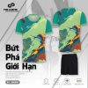 Bộ Quần Áo Bóng Chuyền - 000085 Màu Xanh Lá