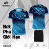 Bộ Quần Áo Bóng Chuyền - 000090 Màu Xanh