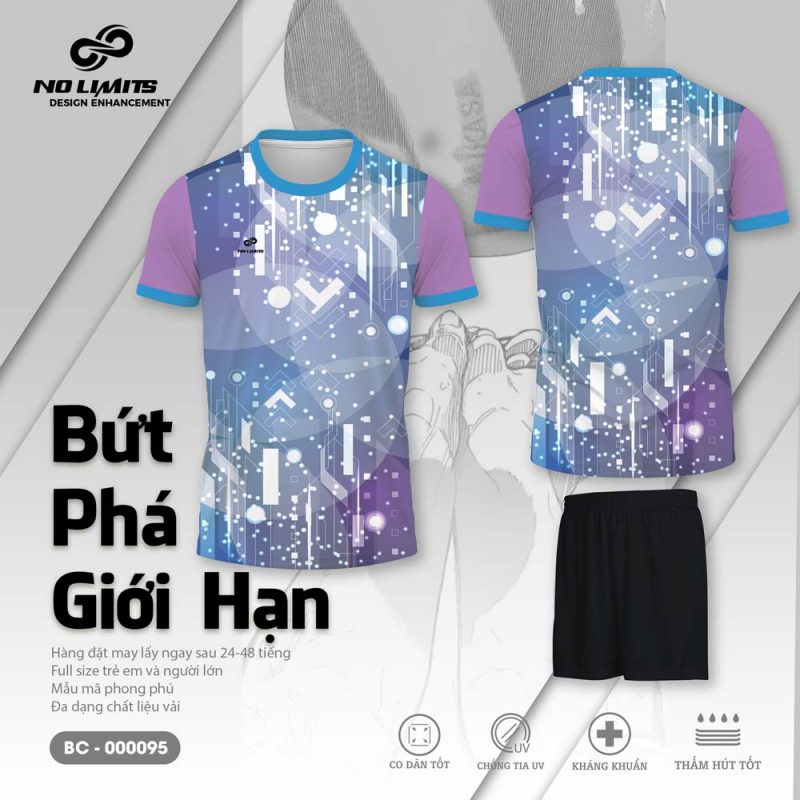 Bộ Quần Áo Bóng Chuyền - 000095 Màu Phối Đẹp