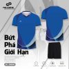 Bộ Quần Áo Bóng Chuyền Nam/Nữ - 000096 Màu Xanh Bích